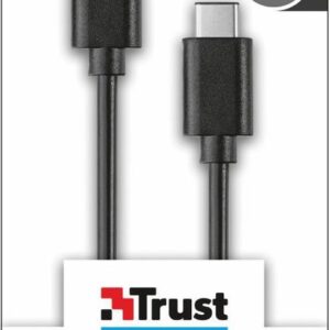 Trust USB C kabel 10GBPS – Voor opladen en synchroniseren – USB 3.1 – Type-C naar C 1meter
