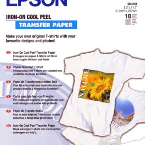 Epson Iron-on-Transfer Paper – A4 – 10 Vellen