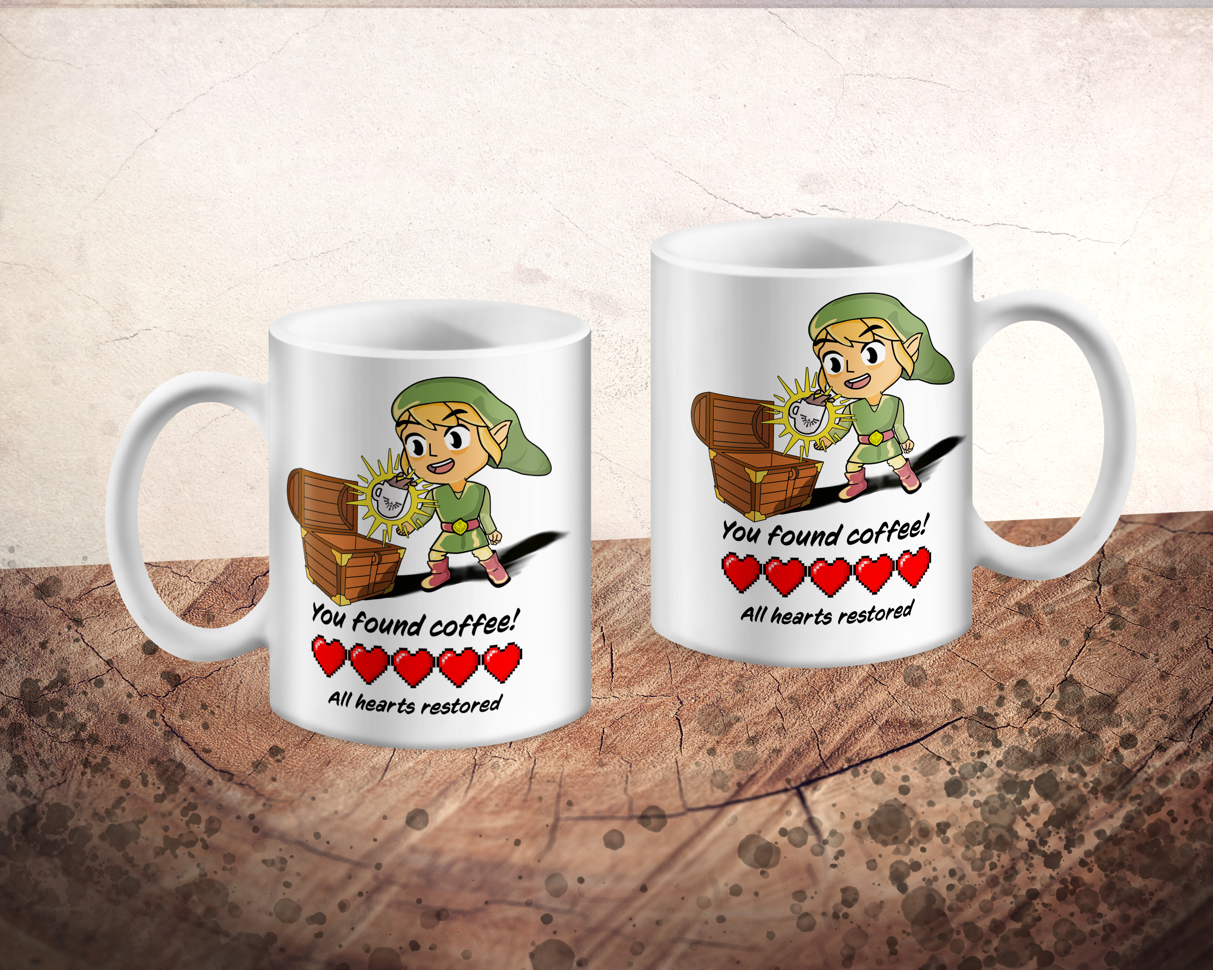 Beker Zelda fan You found coffee Wit