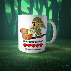Beker – Zelda fan – You found coffee