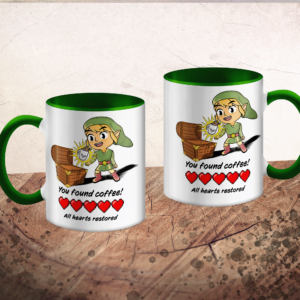 Beker – Zelda fan – You found coffee